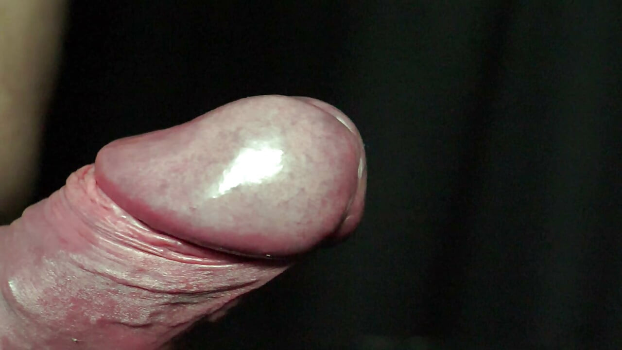Slow Cum in The Art of hard uncut Cock in Twilight View Part 2