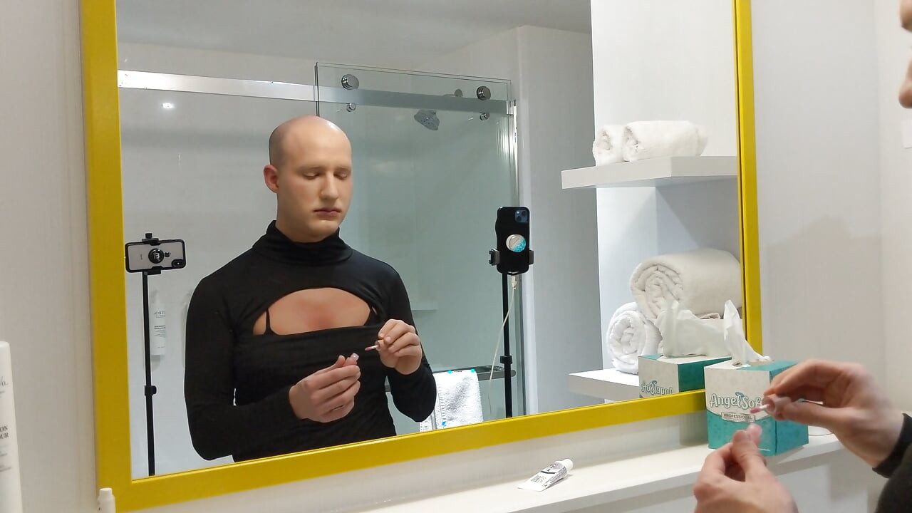 Crossdressing Makeover Transformation