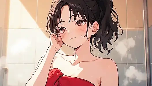 18 yaşındaki anime kızın sansürsüz videosu, Kiidzy Animates'in yakın çekiminde 3 boyutlu çizgi film, yapay zeka tarafından oluşturulan çizgi film içeriği 3D Animasyon