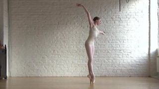 nude ballerina