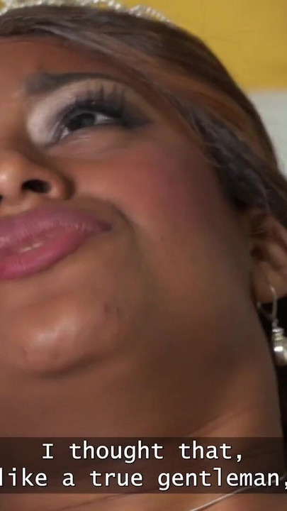 BRIDE4K. I love to give sloppy blowjobs before getting married | Clip 1