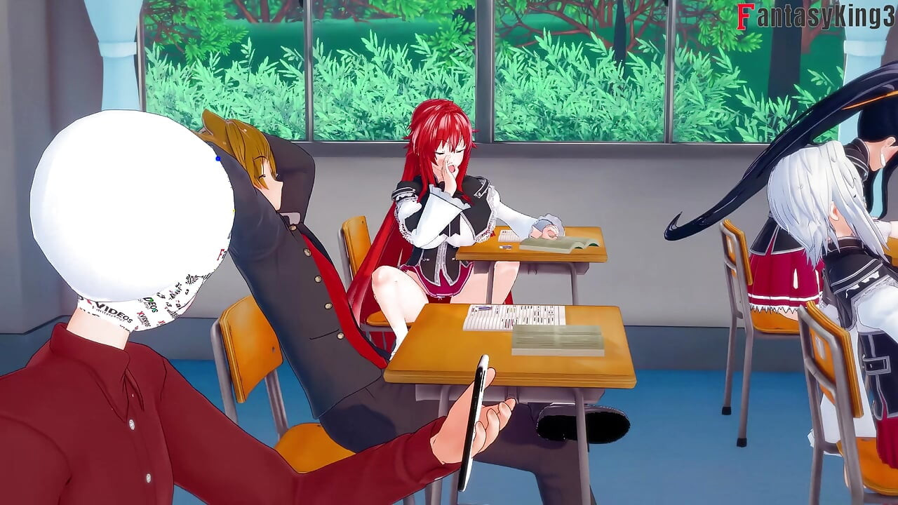 Rias gremory mengundangku untuk berhubungan seks pulang kelas - dxd ntr madness
