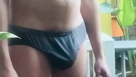 Amateur Boy Suddenly Wets His Pants Right in Front of His Friend
