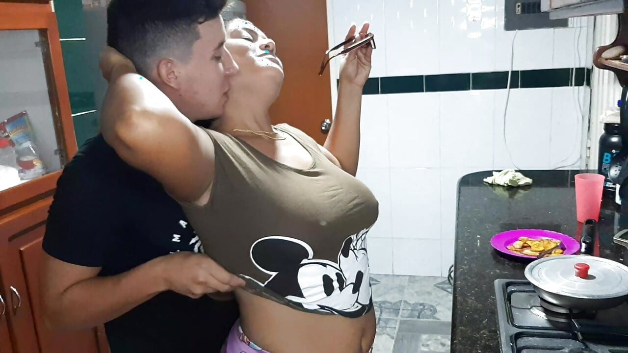 Hot milf sucking my cock