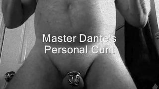 Master's slave - Chaste & Displayed