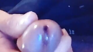Old video  dildo hands free