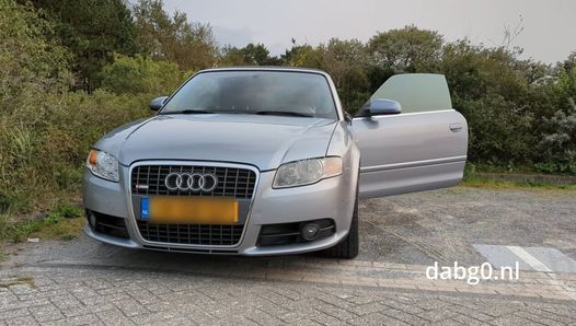 dabg0 fode um audi a4 s-line escapamento de carro