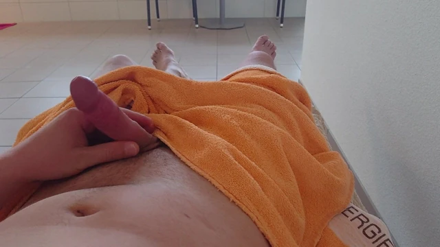 Befriedigung in der sauna