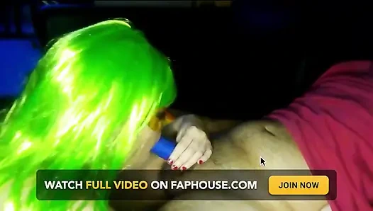 Den schwanz klopfen und ich ziehe milch raus