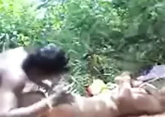 Tamil boy fucking mallu girl outdoors