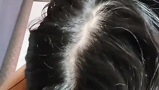 Pantat bahenolku dientot pakai dildo ukuran XL