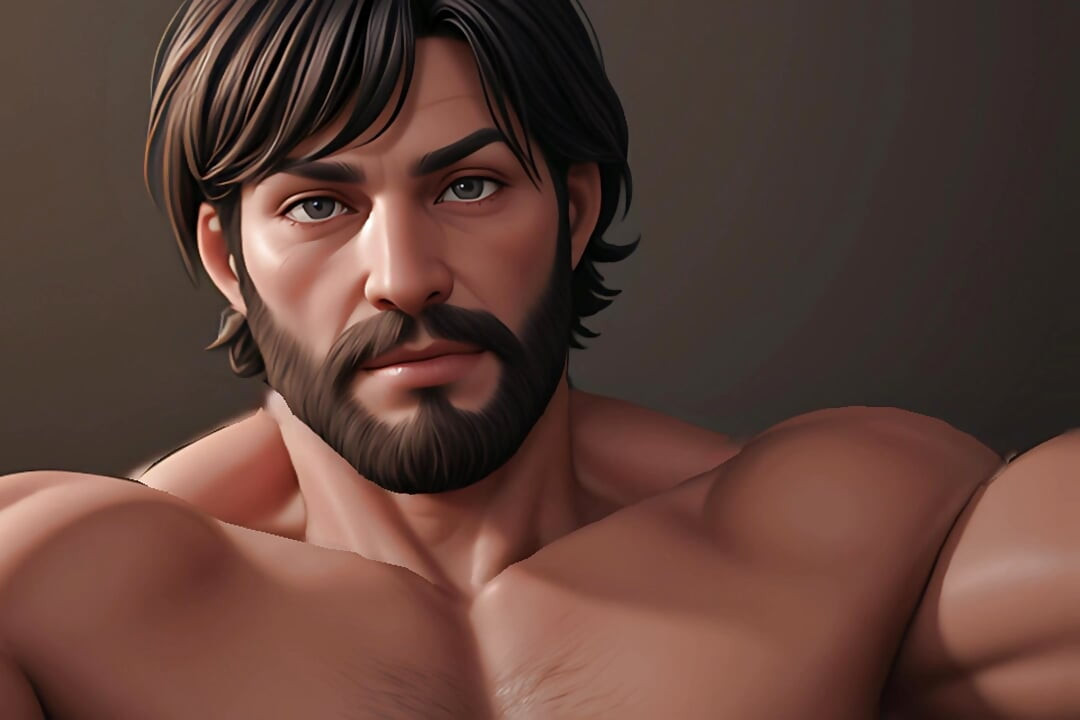 Unreal Hunks Handsome 3D Cgi Men
