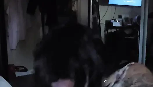 Neighbor sucks and fucks