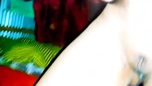 Married stepsister fucking with her lover in doggy style