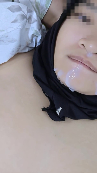 Asian Hijab Girl Love to Get Cum Shower - Minokiiko Compilation | Clip 2