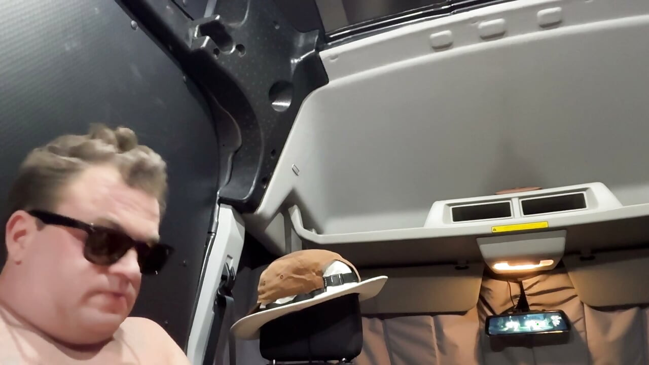 Amputee skateboarder first night in the van new vanlife makeup dress up channel