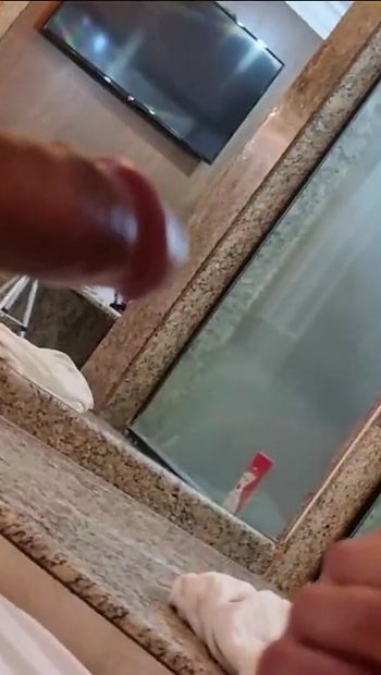 Husband Films Black Boy Fucking His Big Butt Hotwife Asshole Door Without a Condom, He Barely Put It on and She Came