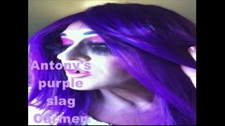 Antony's purple slag Carmen again