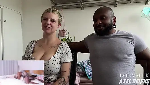 Watching Our Porn Part 1 - Lola Milk X Axel Reigns