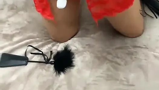 Hot Santa-girl Get Big Dick and a Lot of Sperm