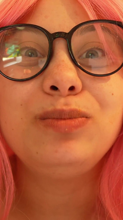 I’ll Show You How I Usually Eat; I’m so Happy Because the Food Is Delicious-it Gives My Face an Orgasm, and I Make Silly Face
