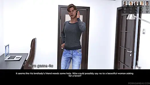 Helping My Landlady's Friend Unpack Led to an Unexpected Special Reward and Messy Goodbye Kiss- Blacked House- #2- by Porngame4u