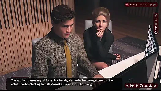 Desire Whispers 21 Emma Alex tarafından şaplak atılmasını istiyor