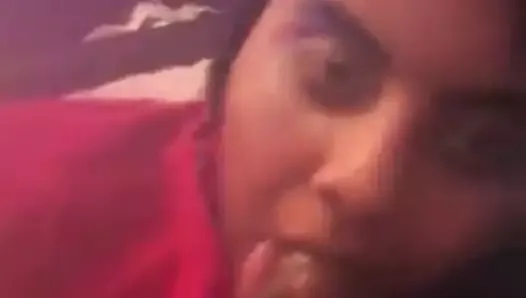 Ethiopian girl sucking