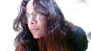 Venezolaanse Anne Michelle masturbeert totdat ze haar poesje romig krijgt
