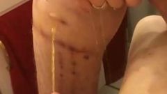 Pissing on My Mate's Dick