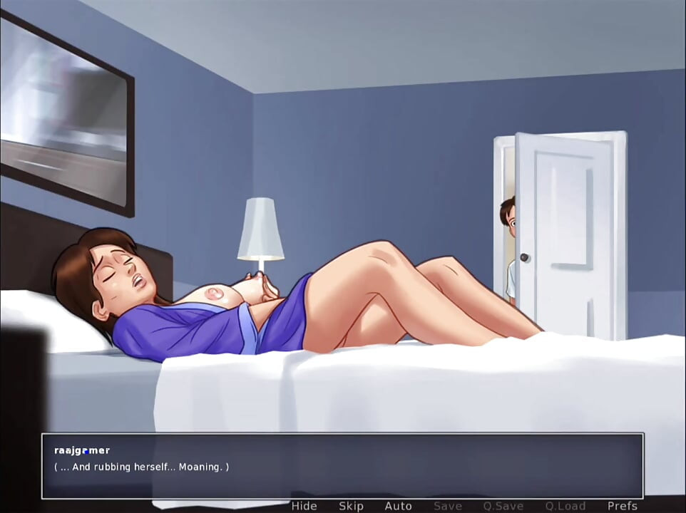 夏の物語 ママ(デビー)のセックスシーン