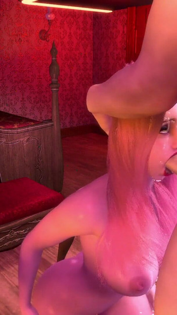 Thrilling moment from "Cat's estrus l 3D animation SFM"