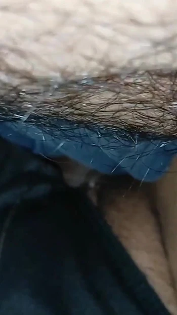 Key moment from "With stepmom in the forest on a wet night, part 1"