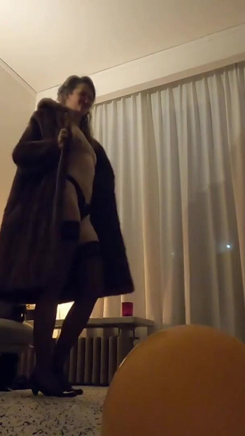 Key moment from "Homeparty with changing sexy outfits escalated quickly pt.1"