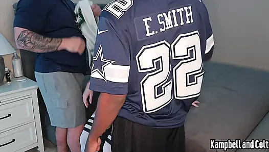 Koçun karısı yıldız oyuncusunu ve koçu sikiyor!