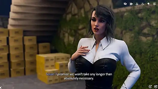 Chefin MILF Susan bittet Alexis um Hilfe zu hause und zieht ihn dann zu einem sehr privaten sexspielzeug-fick &creampie