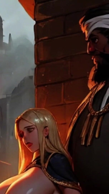 Emlékezetes pillanat a "White Women Love BBC's in Spicy Toons: When the Moors Conquered Europe" című filmből