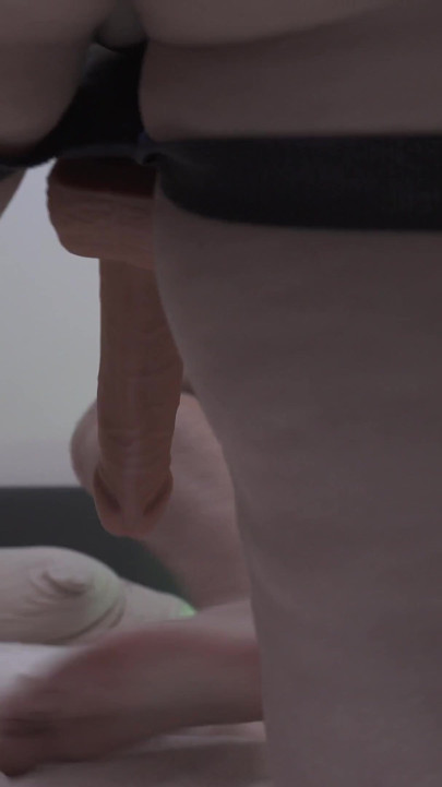 He sweetly creampied me after I fucked him in the ass | Clip 2