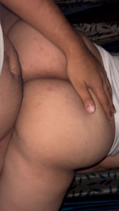 Big ass riding a coke