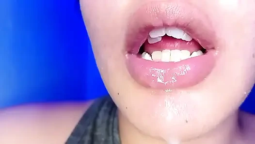 Brushing My Teeth and Showing You My Teeth (close-up)