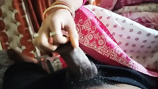 Wife & husband hardcore sex by slapping tits