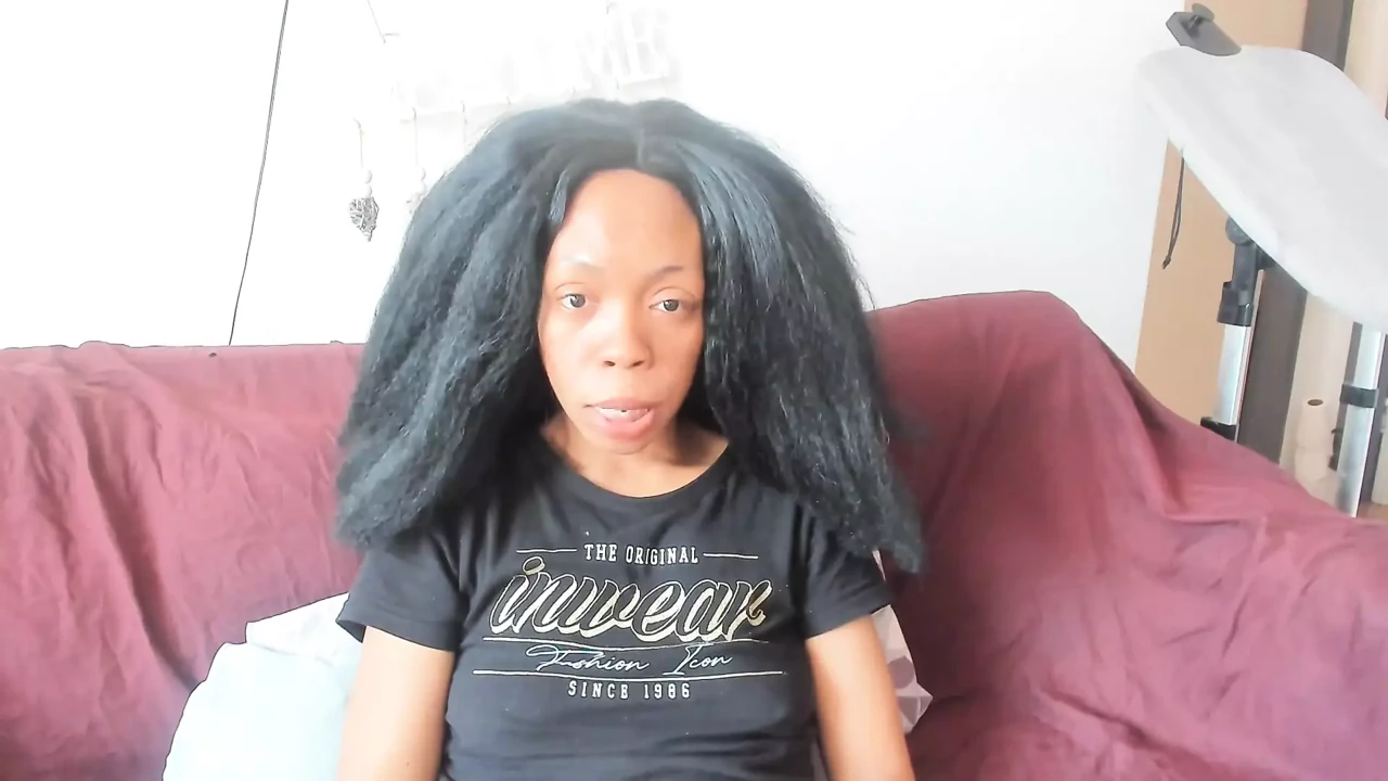 Jerk off Instruction, Feet Close-up, Ebony Curled Toes Close to Cam, Multiple Fountain Squirting