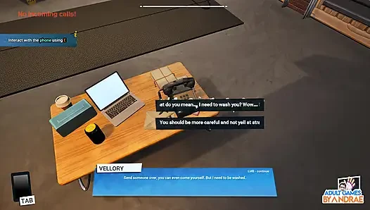 Riesiges Waifu Wash Simulator Gameplay Teil 1 - Erster Putzen Für Vellory