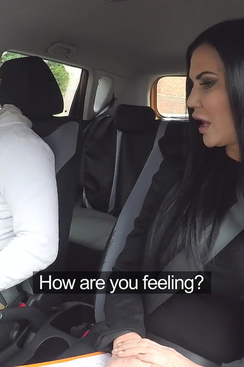 Fake driving school - jasmine jae si cewek hot rambut cokelat lagi asik pamer tubuh max di dalam mobil dan ngentot gaya doggy habis-habisan sampai mengerang keenakan