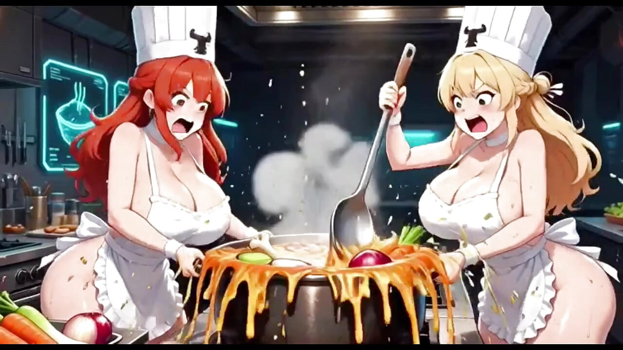 Funny Cook Video, Ai Animation