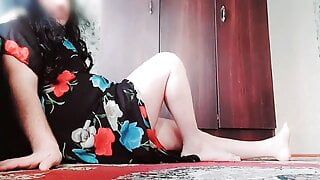 Gorąca brunetka nastolatka ladyboy czysta skóra duży tyłek sexy cosplayer crossdresser maminsynek kotek femboy shemale trans model
