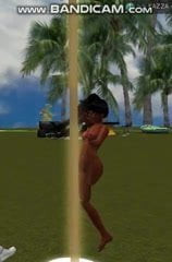 amputee pole dancer