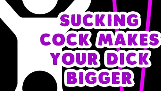 AUDIO ONLY - Sucking dick makes your dick bigger