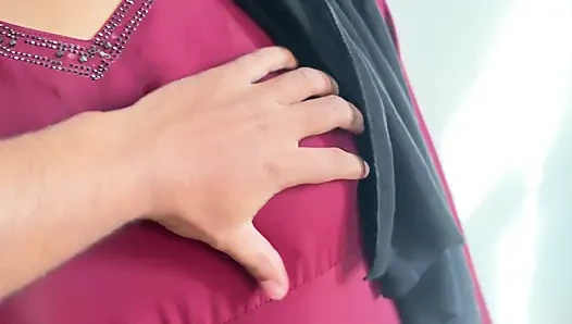 Fucking a Beautiful Maid with Big Ass in Saudi Arabia When She Cleaning Bed Room - Ass Fuck & Cum