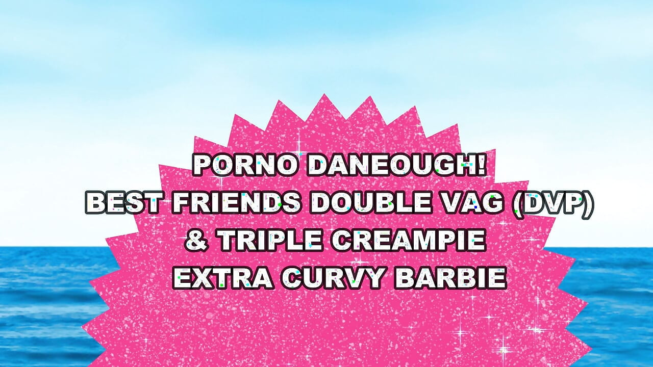 Dublu Vaginal (dvp) & Triple Creampie Threesome W Cur masiv și Uriașe Sâni Naturali Blondă Barbie Păpușă Miss Jackson